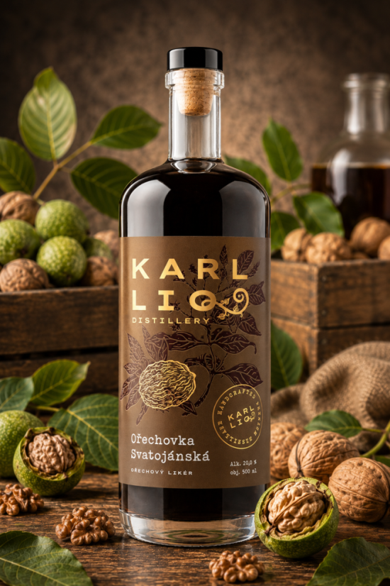 Karl LIQ Ořechovka 20% 0,5l