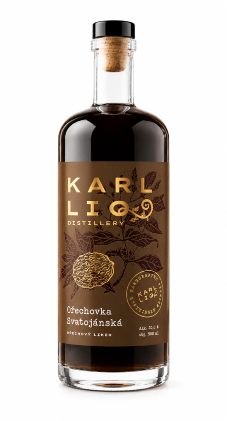 Karl LIQ Ořechovka 20% 0,5l