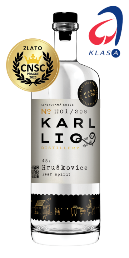 Karl LIQ Hruškovice 48% 0,5l