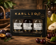 Dárková degustační krabička Karl LIQ Distillery 3x0,2l