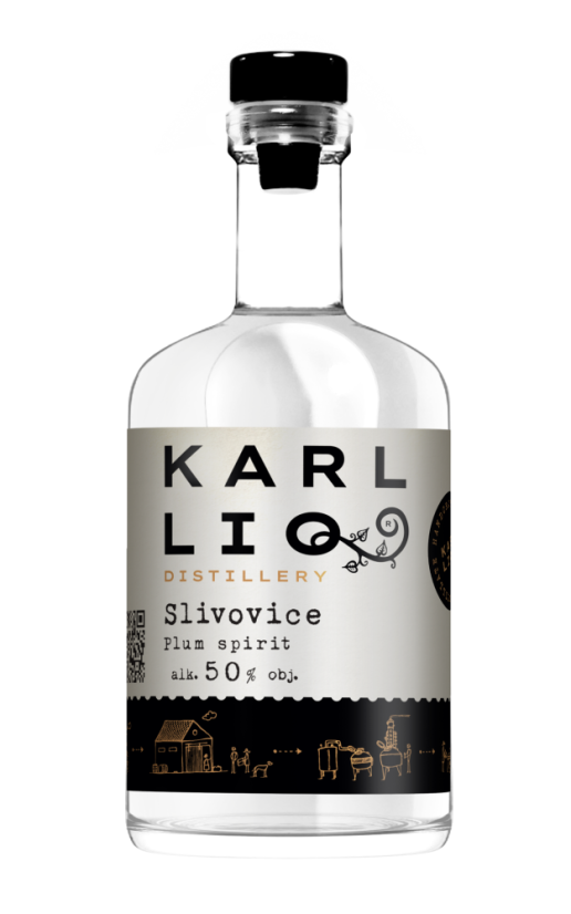 Karl LIQ Slivovice 50% 0,2l
