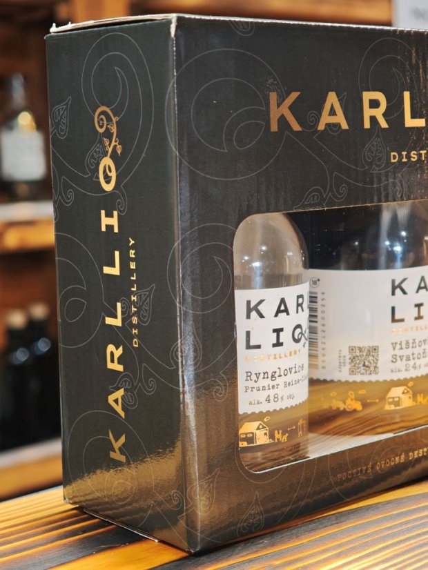 Dárková degustační krabička Karl LIQ Distillery 3x0,2l