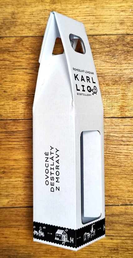 Dárková krabička Karl LIQ na 0,5l láhev